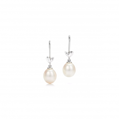TIFFANY PALOMA PICASSO OLIVE LEAF DROP EARRINGS 30831985